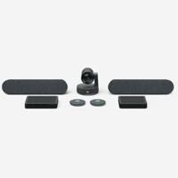 960-001225 Sistema De Videoconferencia Logitech Rally Plus All In One 4K 30Fps Zoom 15X Hd 2 Mic 2 Speakers Ideal Para Salas Grandes Y Extra Grandes 960-001225