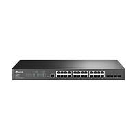 Switch  TpLink  TlSg3428  24 Puertos Rj45 Gigabit 101001000  Administrable  Con 4 Ranuras Sfp Gigabit L2 Jetstream 1 Rj45 Consola Y 1 MicroUsb Para Rack 19 Pulgadas TL-SG3428 - TL-SG3428