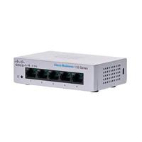 Switch Cisco Business Cbs 5 Puertos 101001000 Gigabit No Administrable 10 GbitS CBS110-5T-D-NA - CISCO