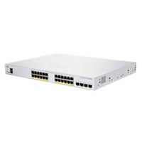 Switch Cisco Administrable 24 puertos 10/100/1000 PoE+ 370W + 4 Gigabit SFP CBS350-24FP-4G-NA  CBS350-24FP-4G-NA  EAN UPC 889728294829 - CBS350-24FP-4G-NA