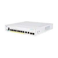 SWITCH CISCO BUSINESS CBS, 8 PUERTOS 10/100/1000 MBPS, ADMINISTRABLE, 2 PUERTOS GIGABIT ETHERNET COMBO, POE - CISCO