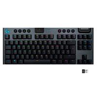 TECLADO MECÃNICO LOGITECH G915 TKL GAMING CARBO...