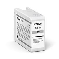 Tinta Epson Ultrachrome Pro 10 50Ml Color Gris T46Y700 - T46Y700