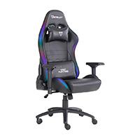 SILLA GAMER OCELOT GAMING RGB / BASE AJUSTABLE DE ...