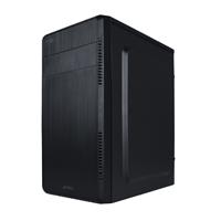 GABINETE ACTECK KIOTO GC240 / MINI TORRE / MICRO ATX, MINI ITX / FUENTE 500W / METAL / NEGRO / AC-932547