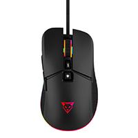 MOUSE OCELOT CREATORS ALAMBRICO/NEGRO CON GRIS/RGB/7 BOTONES/HASTA DPI 7200/OCELOT GAMING OCM TECHNO BLACK - Código: OCM TECHNO BLACK | Compra en Guadalajara