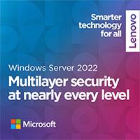 Lenovo Cal Para 5 Usuarios Microsoft Windows Server Std 2022 Rok Fisico 7S05007XWW - 7S05007XWW