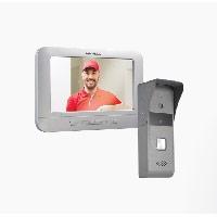 Kit De Videoportero Analgico Con Pantalla Lcd A Color De 7  Frente De Calle Para Exterior Ip65  Salida De Relevador DS-KIS203-T - DS-KIS203-T