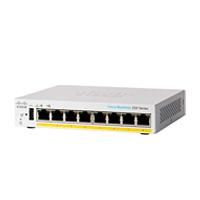 SWITCH CISCO ADMINISTRABLE 8 CBS250 PUERTOS 10/100/1000 POE+ 45W  - CBS250-8PP-D-NA