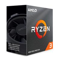 CPU AMD RYZEN 3 4100 4CORE, 4MB,  3.8GHZ, AM4 - AMD