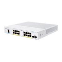 Switch Cisco Business Cbs 16 Puertos Poe 101001000 Gigabit 2 Puertos Sfp Administracin Bsica CBS250-16P-2G-NA - CBS250-16P-2G-NA