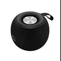 BOCINA BLUETOOTH GHIA BX181 NEGRA / 5W / AUX / RADIO FM/ MICRO SD CARD/USB