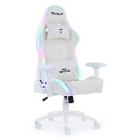 SILLA GAMER OCELOT GAMING RGB COLO BLANCO/  BASE D...