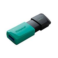 Memoria Usb Kingston  Dtxm 256Gb  256Gb  Data Traveler Exodia M  Plastica  Turquesa  Usb 3 2 - DTXM/256GB