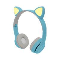 AUDÍFONO DIADEMA BLUETOOTH PARA NIÑOS CATTO AZUL