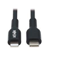 CABLE USB TRIPP-LITE M102-02M-BK CABLE DE SINCRONIZACIN Y CARGA USB C A LIGHTNING M/M CERTIFICADO MFI NEGRO 2 M 6.6 PIES M102-02M-BK - Código: M102-02M-BK | Compra en Guadalajara