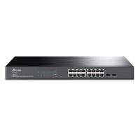 Switch Omada Sdn Administrable  16 Puertos Gigabit Y 2 Puertos Sfp  Funciones Sflow Qinq Y Qos  Administracin Centralizada Omada TL-SG2218 - TL-SG2218