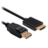 CABLE DISPLAYPORT MACHO - HDMI  MACHO 20MT V12 BROBOTIX - Código: 651732 | Compra en Guadalajara