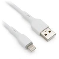 CABLE  BROBOTIX LIGHTNING PVC 1MT BLANCO