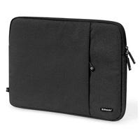 FUNDA BROBOTIX DE NEOPRENO PARA LAPTOP 15.6 PULGADAS, COLOR  NEGRO