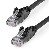 Cable De 3M De Red Ethernet Utp Sin Enganches Cat6 Gigabit  Negro  Startechcom Mod N6Patch10Bk N6PATCH10BK - N6PATCH10BK