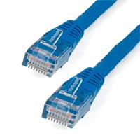 Cable De 18M Azul De Red Categoria Cat6 Utp Rj45 Gigabit Ethernet Etl  Patch Moldeado  Startechcom Mod C6Patch6Bl C6PATCH6BL - C6PATCH6BL