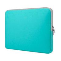 FUNDA BROBOTIX DE NEOPRENO PARA LAPTOP 14 PULGADAS, COLOR MENTA