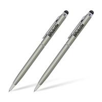 PLUMA STYLUS BROBOTIX PARA TABLETA, DUO PACK, PLATA