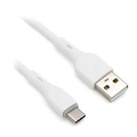 CABLE BROBOTIX USB-A V2.0 A USB-C, PVC, 1.0 M, BLANCO