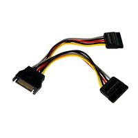 CABLE SATA BROBOTIX PARA CORRIENTE, DOBLE A 0.6 PULGADAS