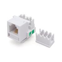 JACK BROBOTIX CAT 3 RJ11 BLANCO TELEFONICO, BLANCO