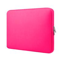 FUNDA BROBOTIX  DE NEOPRENO PARA LAPTOP 14 PULGADAS, COLOR ROSA