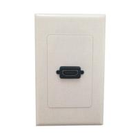 Placas De Pared BROBOTIX 163290 TAPA - FACEPLATE DE 1 PANEL CON JACK HDMI HEMBRA 90 GRADOS UNIVERSAL STANDARD - Código: 163290 | Compra en Guadalajara