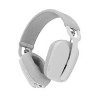 AUDIFONOS CON MICROFONO TIPO DIADEMA LOGITECH ZONE VIBE 100 WIRELESS COLOR BLANCO BLUETOOTH, USB AND #8209;A, RECARGABLES CONTROL DE AUDIO INTEGRADO