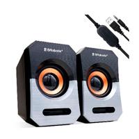 Bocinas Multimedia Brobotix 963913  Bocinas Multimedia Brobotix 963913 3 W NegroPlataNaranja 20Hz  20Khz  963913  963913 - BROBOTIX