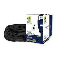 Bobina UTP Exterior Doble Forro BROBOTIX 176122 Bobina UTP Exterior Doble Forro BROBOTIX 176122 100 M Negro Exterior Cat6 CCA - Código: 176122 | Compra en Guadalajara