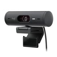 WEBCAM LOGITECH BRIO 500 GRAFITO FHD 1080 A 30 FPS AUTO ENFOQUE, MICRÓFONO IA USB-C WIN/MAC OS