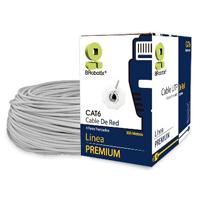Bobina BROBOTIX 062410 Bobina UTP CAT6 100 M Interior Gris CCA BROBOTIX 062410 - Código: 062410 | Compra en Guadalajara