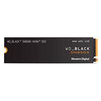 UNIDAD DE ESTADO SOLIDO SSD INTERNO WD BLACK SN850X 1TB M.2 2280 NVME PCIE GEN4 X4 LECT.7300MB/S ESCRIT.6300MB/S TBW 600