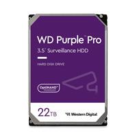 DISCO DURO INTERNO WD PURPLE PRO 22TB 3.5 ESCRITORIO SATA3 6GB/S 512MB 7200RPM 24X7 IA DVR NVR 1-16 BAHIAS 1-64 CAMARAS