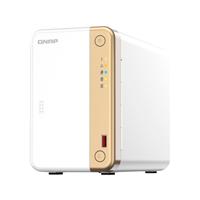 NAS QNAP TS-262-4G /2 BAHIAS NUCLEO DOBLE HASTA 2.9 GHZ, 4 GB EN RAM, /1 LAN 2,5 GBE/USB 3.2 X2/SATA/HOT-SWAP/ SIN DISCOS/HASTA 40 TB/ INTEL® CELERON® N4505