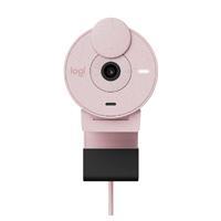 WEBCAM LOGITECH BRIO 300 COLOR ROSA FHD 1080 A 30 FPS AUTO ENFOQUE, MICROFONO USB-C 3.1 WIN/MAC OS