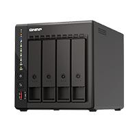 NAS QNAP TS-453E-8G / 4 BAHIAS / TORRE / INTEL CELERON 4NUCLEOS 2.6GHZ / 8GB RAM DDR4 / LAN 2,5GBE(2) / HDMI(2) / USB 3.2(2) / USB 2.0(2) / SOPORTA M.2 2280(2) / HOT SWAP / NO INCLUYE DISCOS