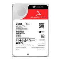 DISCO DURO INTERNO SEAGATE IRONWOLF PRO 20TB 3.5 ESCRITORIO SATA3 6GB/S 256MB 7200RPM 24X7 HOT-PLUG NAS SIN LIMITE DE BAHIAS