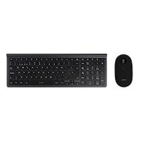 Kit Acteck Edge Mk675  Teclado Y Mouse  Inalambrico  Receptor Usb  Espaol  107 Teclas  Optico  1600 Dpi  Negro  Ac934954 AC-934954 - AC-934954