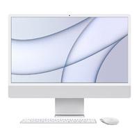 Imac 24 retina 4.5k / chip m1 de apple cpu 8 nucleos y gpu 8 nucleos /16gb /1tb-ssd / plata