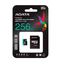 Mem Microsdxc Adata 256Gb Uhs I U3 V30S A2 C A Ausdx256Gui3V30Sa2 Ra1 - AUSDX256GUI3V30SA2-RA1