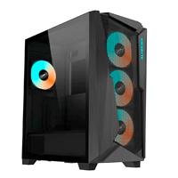 Gabinete Gaming Gigabyte C301G Media Torre  AtxMicro AtxMini Itx EAtx Negro Sin FuentePcGamer GB-C301G - GB-C301G