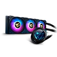 DISIPADOR DE ENFRIAMIENTO LIQUIDO GIGABYTE AORUS WATERFORCE X 360 / LCD DISPLAY /S-1200/AM4/RGB AORUS WATERFORCE X 360 - Código: AORUS WATERFORCE X 360 | Compra en Guadalajara