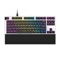 TECLADO MECANICO NZXT FUNCTION TENKEYLESS / BLANCO / REPOSA MUÑECAS / INGLES / RGB / GAMER